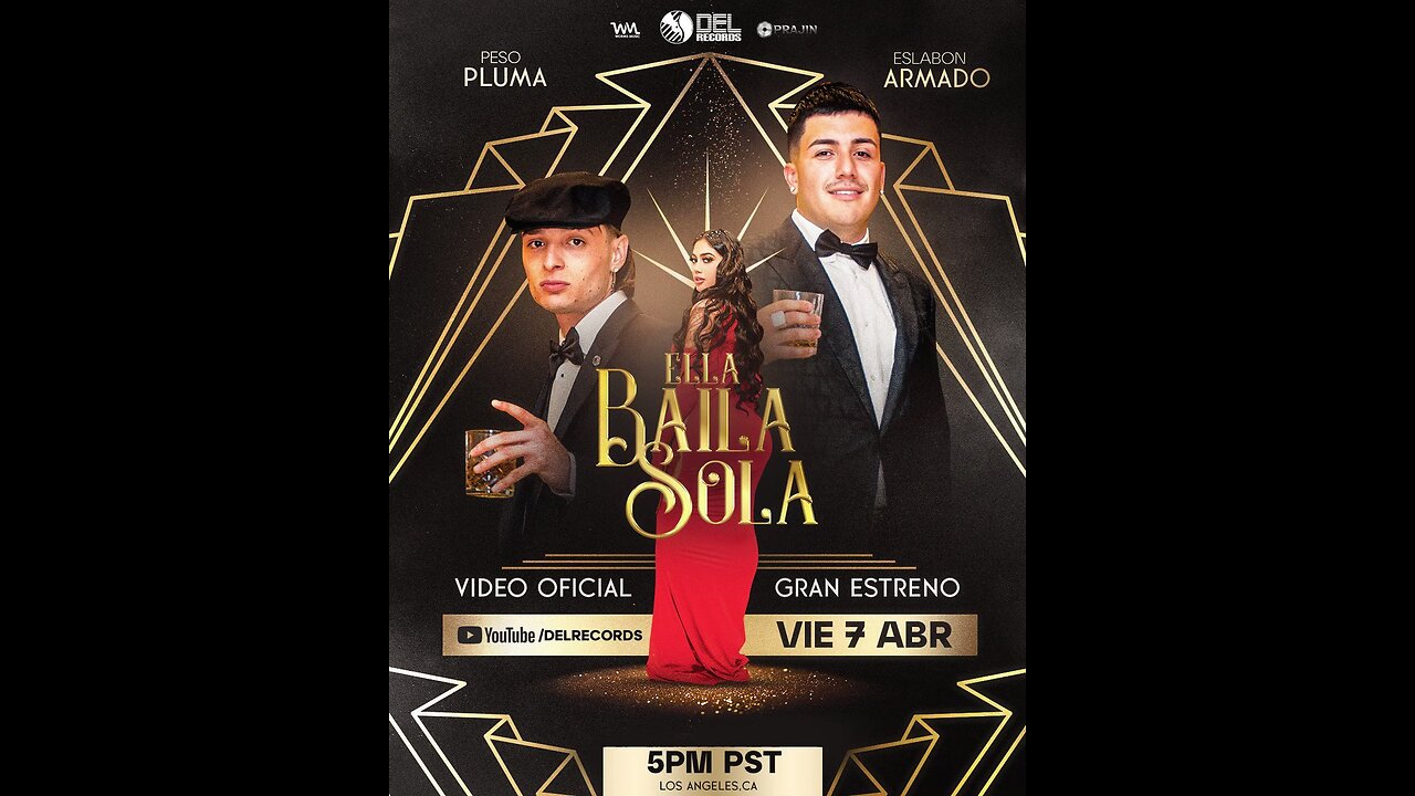 Ella Baila Sola - (Video Oficial) - Eslabon Armado y Peso Pluma - DEL Records 2023