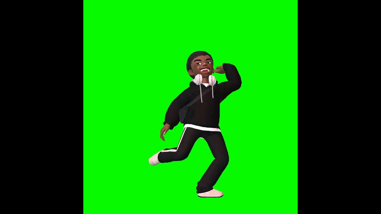 Vídeo de Animação - Avatar michael jackson - Chroma Key - Green Screen