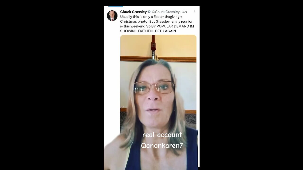 Chuck Grassley comms!