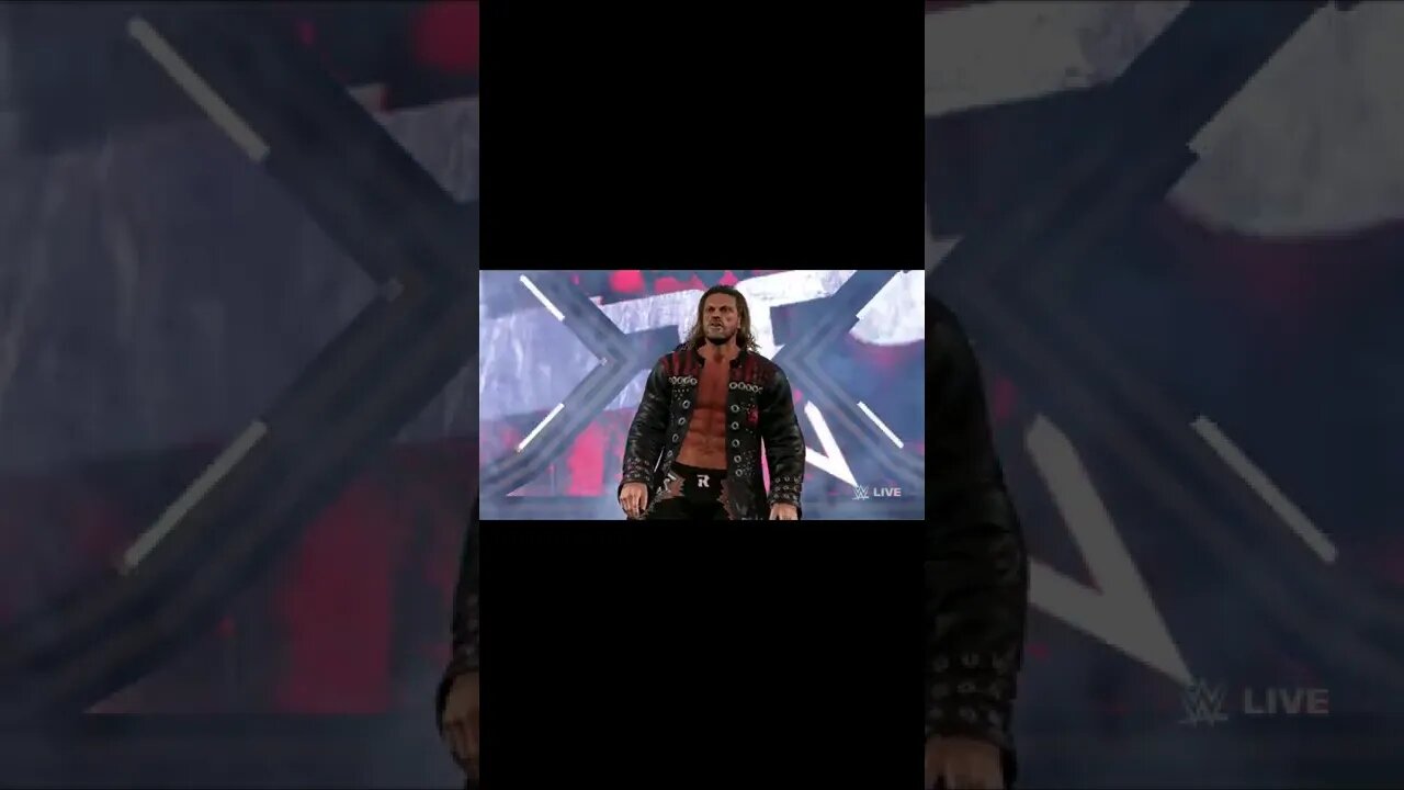 WWE 2k22 Edge Entrance #shorts