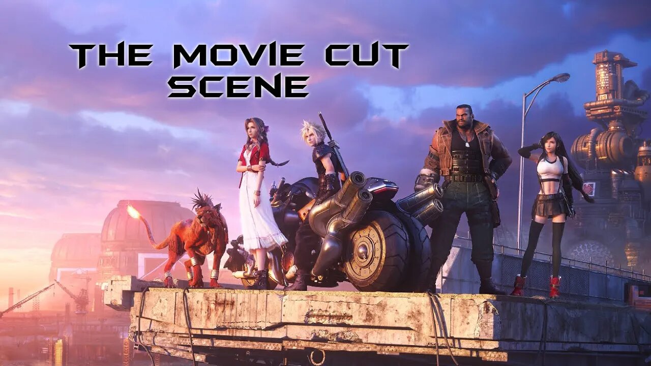 Final Fantasy VII Remake All Cutscenes The Movie