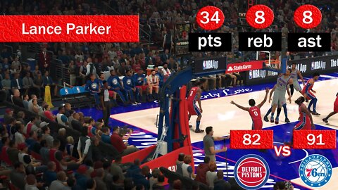 Lance Parker #detroit #pistons #philly #76ers