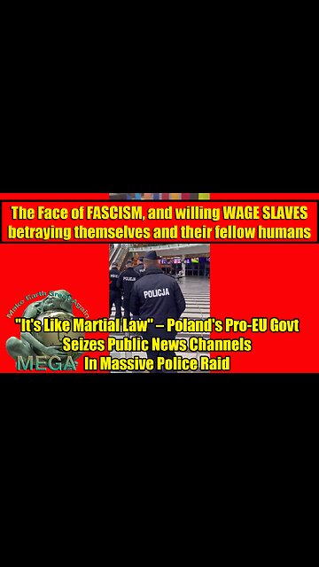 The Face of FASCISM, and willing WAGE SLAVES betraying themselves and their fellow humans --