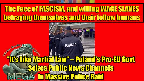The Face of FASCISM, and willing WAGE SLAVES betraying themselves and their fellow humans --