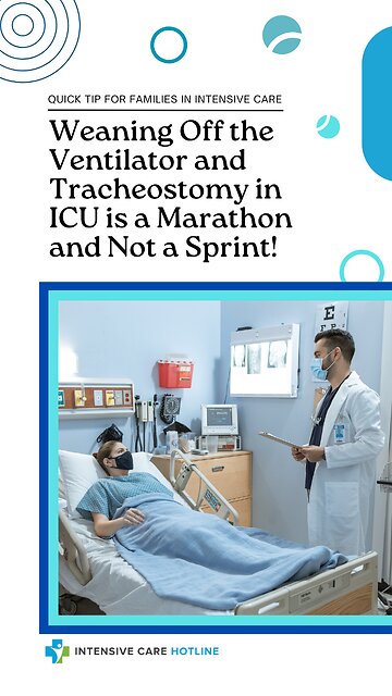Weaning Off the Ventilator and Tracheostomy in ICU is a Marathon and Not a Sprint!