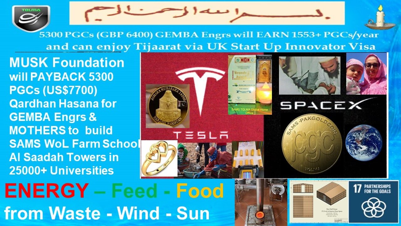 SAMS TESLA 53 PGCs COIN GIFT to owner of SAMS TESLA Inc US$ 77 SHARE