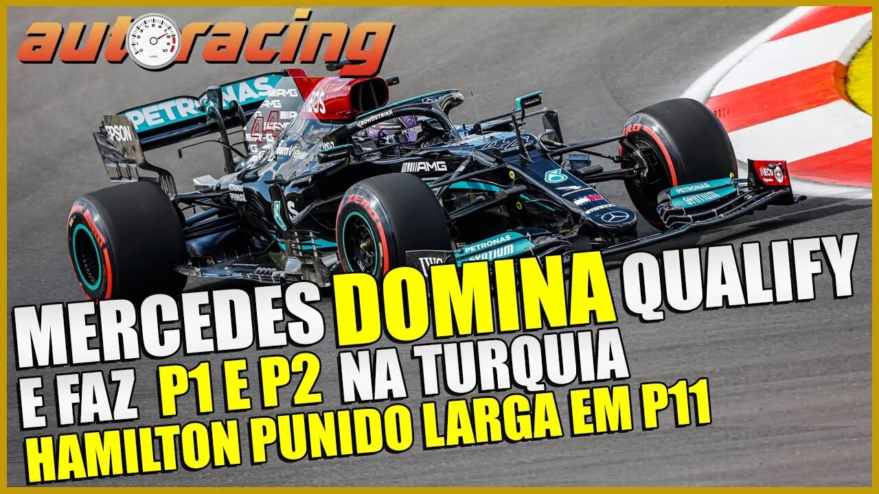 F1 MERCEDES DITA O RITMO NO TREINO DE CLASSIFICAÇÃO DO GP DA TURQUIA | É A VIRADA DA MERCEDES?