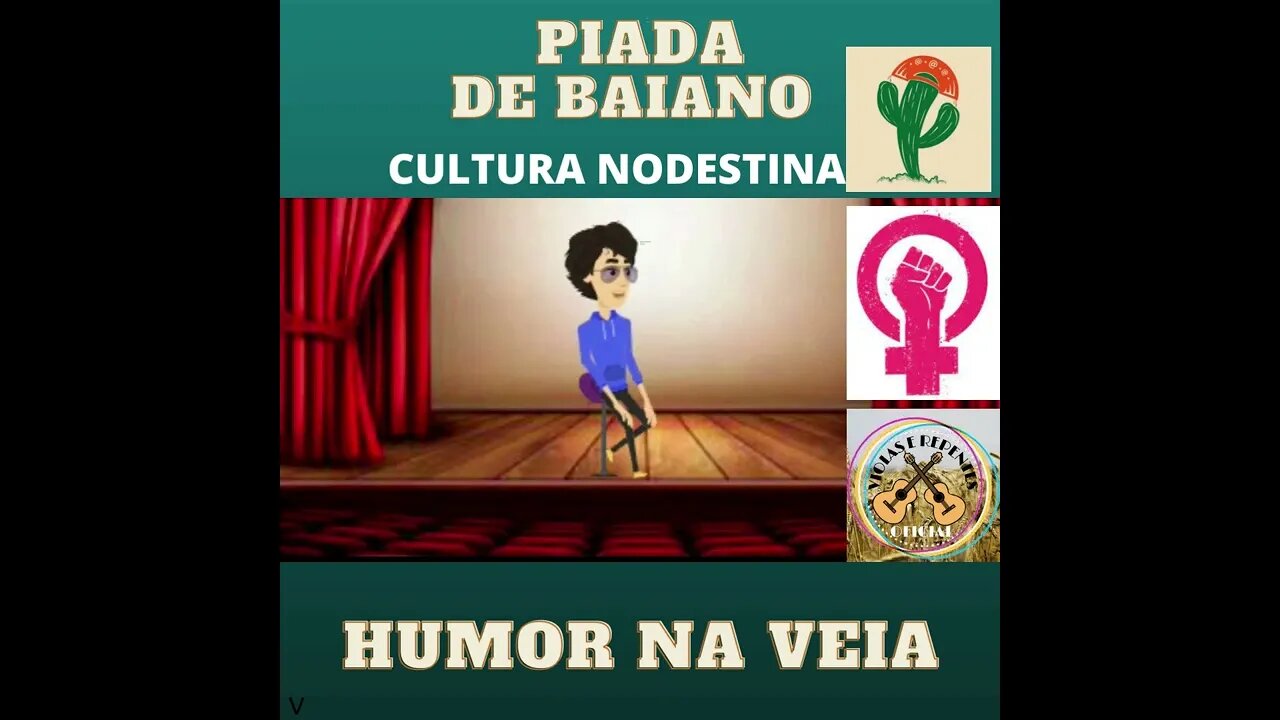 PIADA DE BAIANO NÃO PODE RIR