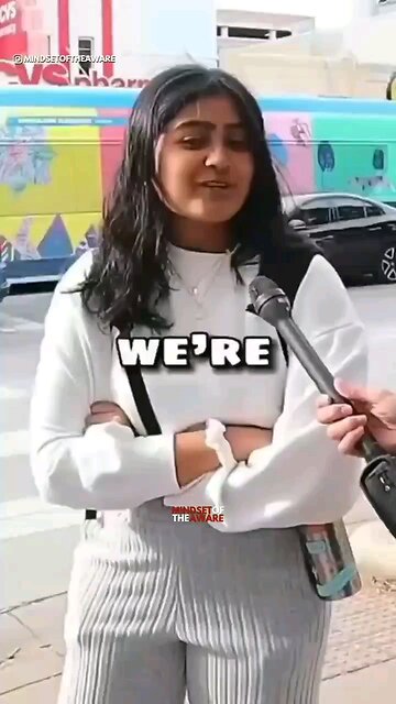 Racist woman says she's tired of white men having all the privileges but cannot name any when asked.