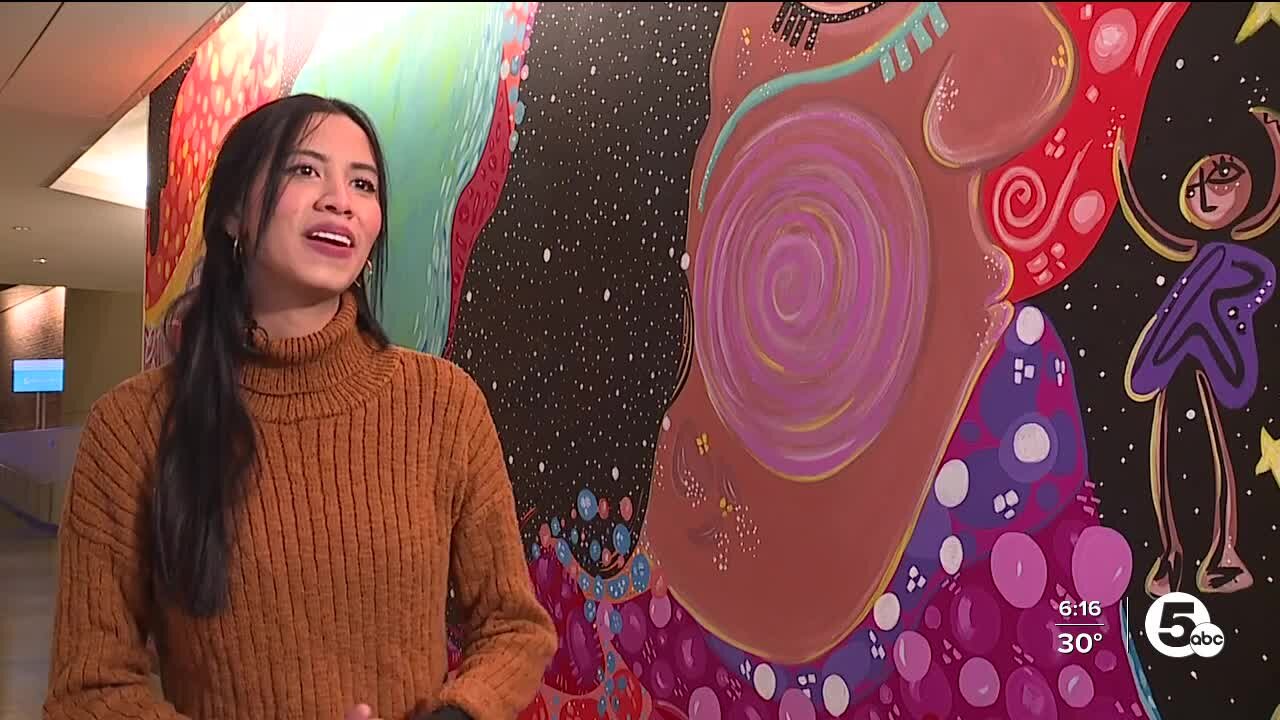 Playhouse Square's new mural brings Latina artists together for first time