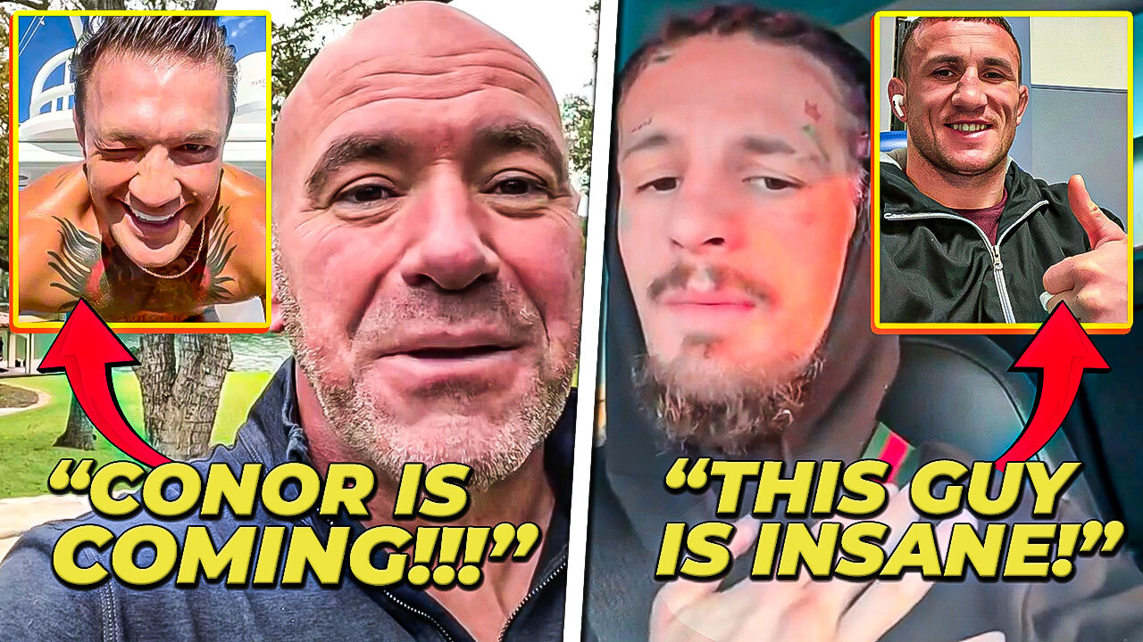 Dana White POSTS Update on Conor McGregor! Merab Dvalishvili SHOCKS Sean O'Malley with Video Post...