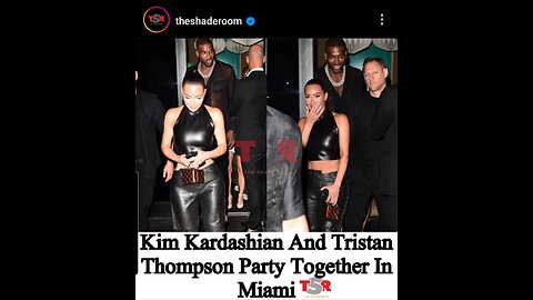 Kim Kardashian Out With Tristan Thompson