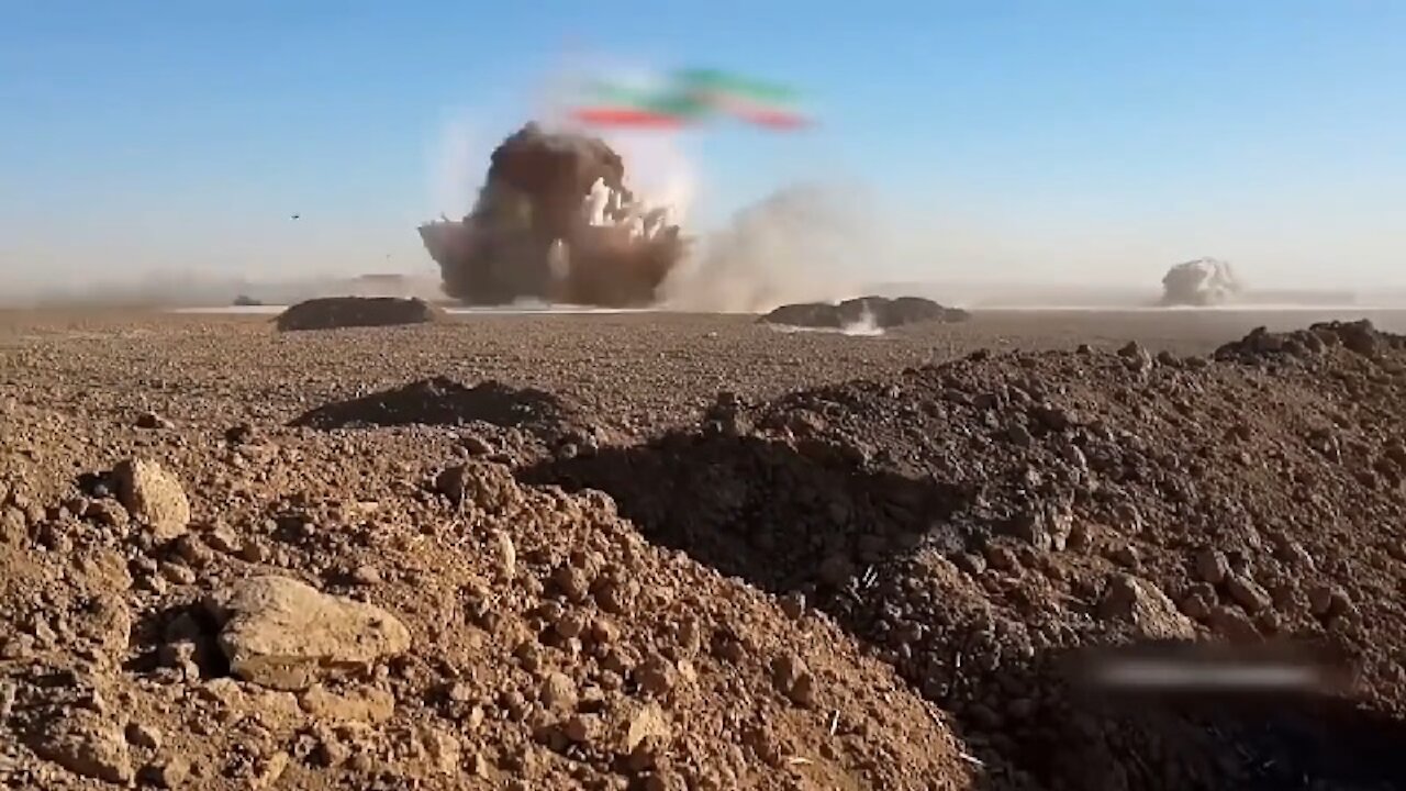 Suicide Bomber Crashes Into a Ditch - Kills Only Himself