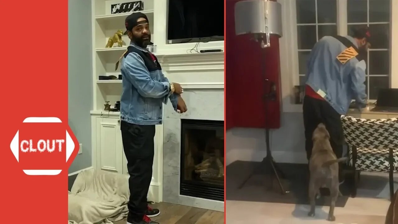 Jim Jones Goes To The Studio During Quarantine!