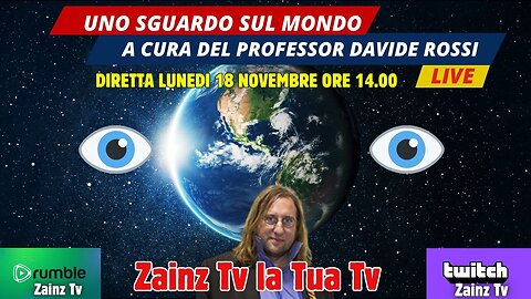 Le Dirette di #Zainz - uno sguardo sul mondo