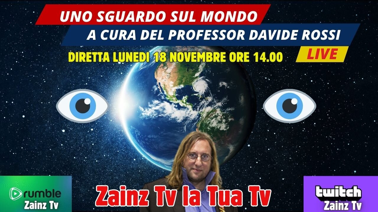 Le Dirette di #Zainz - uno sguardo sul mondo