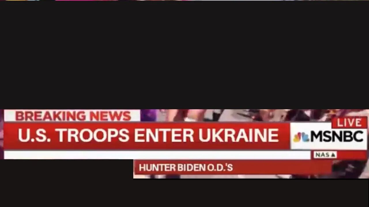 US TROOPS ENTER UKRAINE