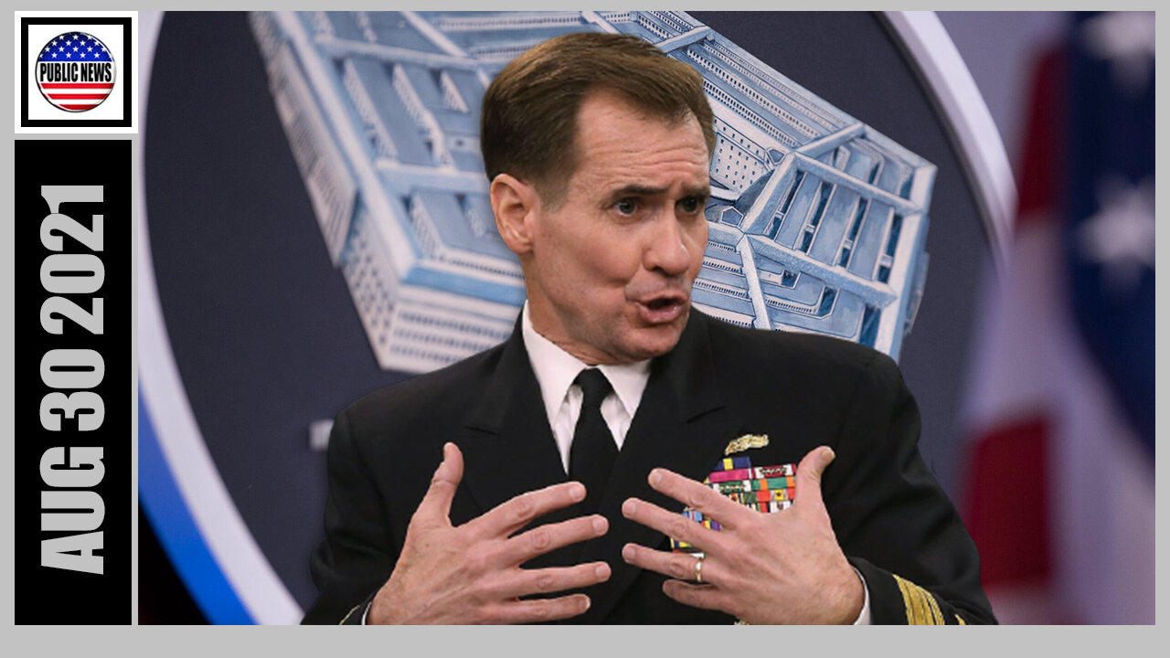 Pentagon Press Secretary John Kirby Holds A Briefing On Afghanistan