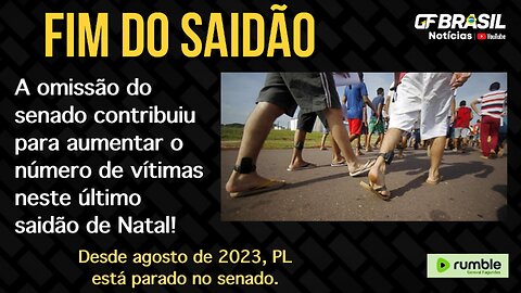 Será se o senado, agora, aprovará o fim do saidão? Michelle faz homenagem a Clezão no dia 08/01!