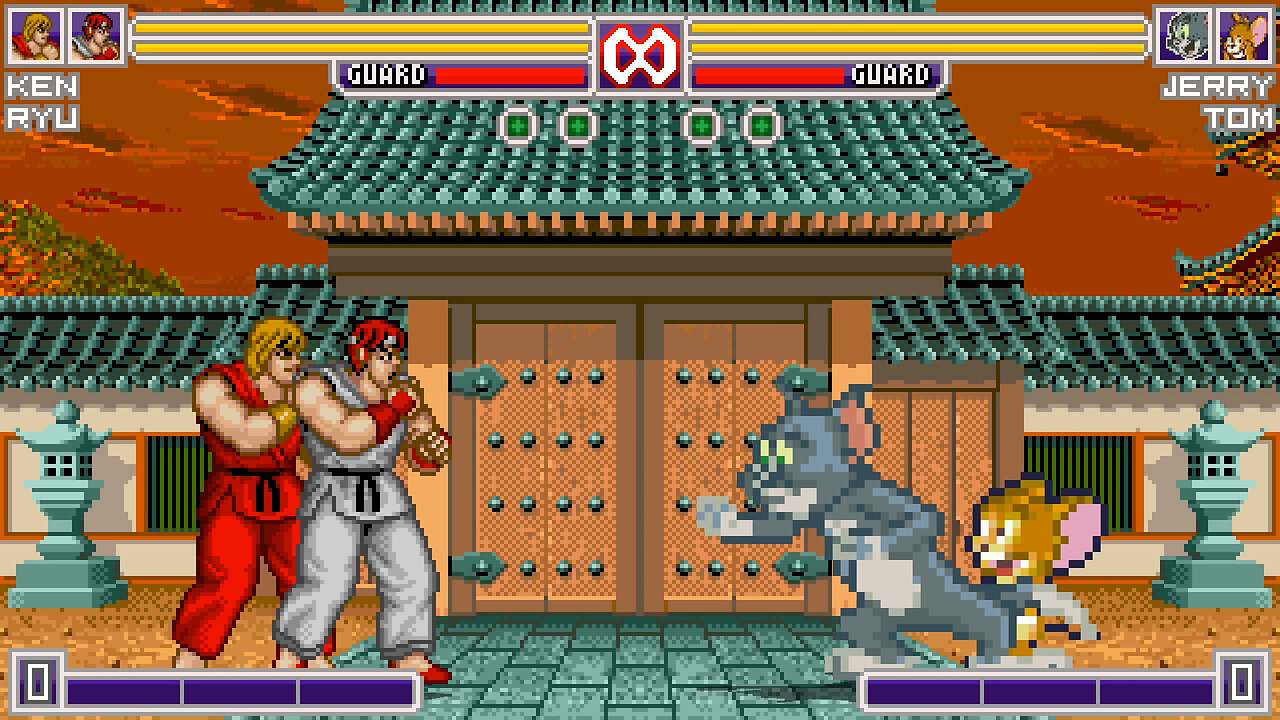 MUGEN - Ryu & Ken vs. Tom & Jerry - Download