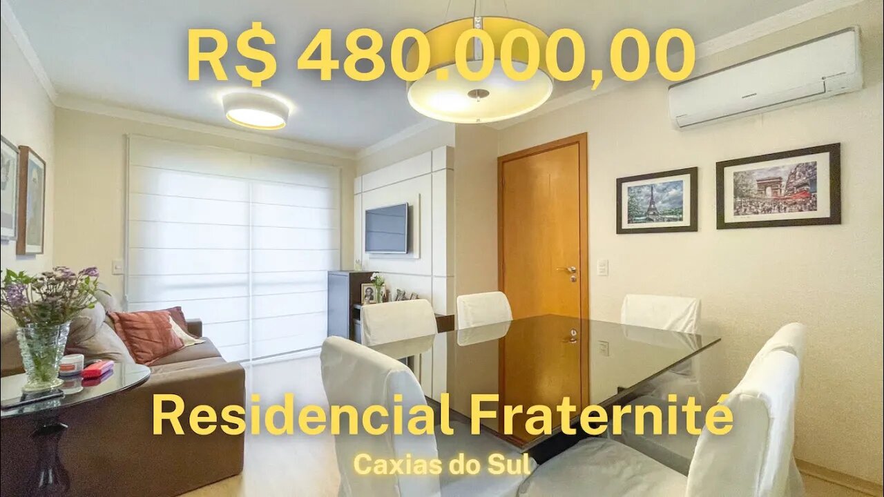 Apartamento a venda no Residencial Fraternité - Caxias do Sul