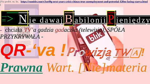 Unia zablokuje kartę NIE pojeździsz Nexo, Audi|Człowiek na kartę/QR-wa #Chiny prawie głodem umierają