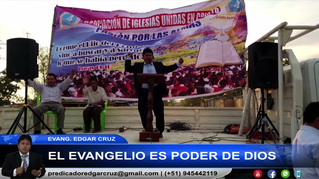 El Evangelio es Poder de Dios - EDGAR CRUZ MINISTRIES