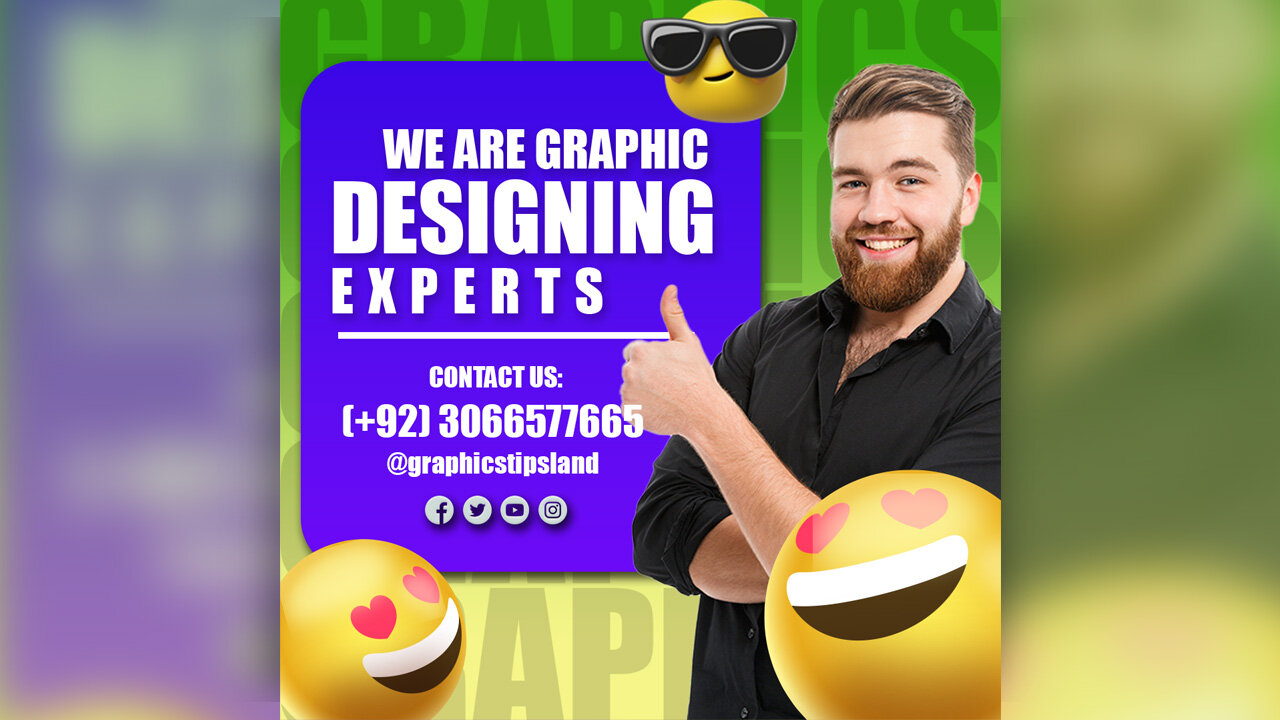 How to design social Media Poster | Instagram Post design #posterdesign #socialmedia #banner