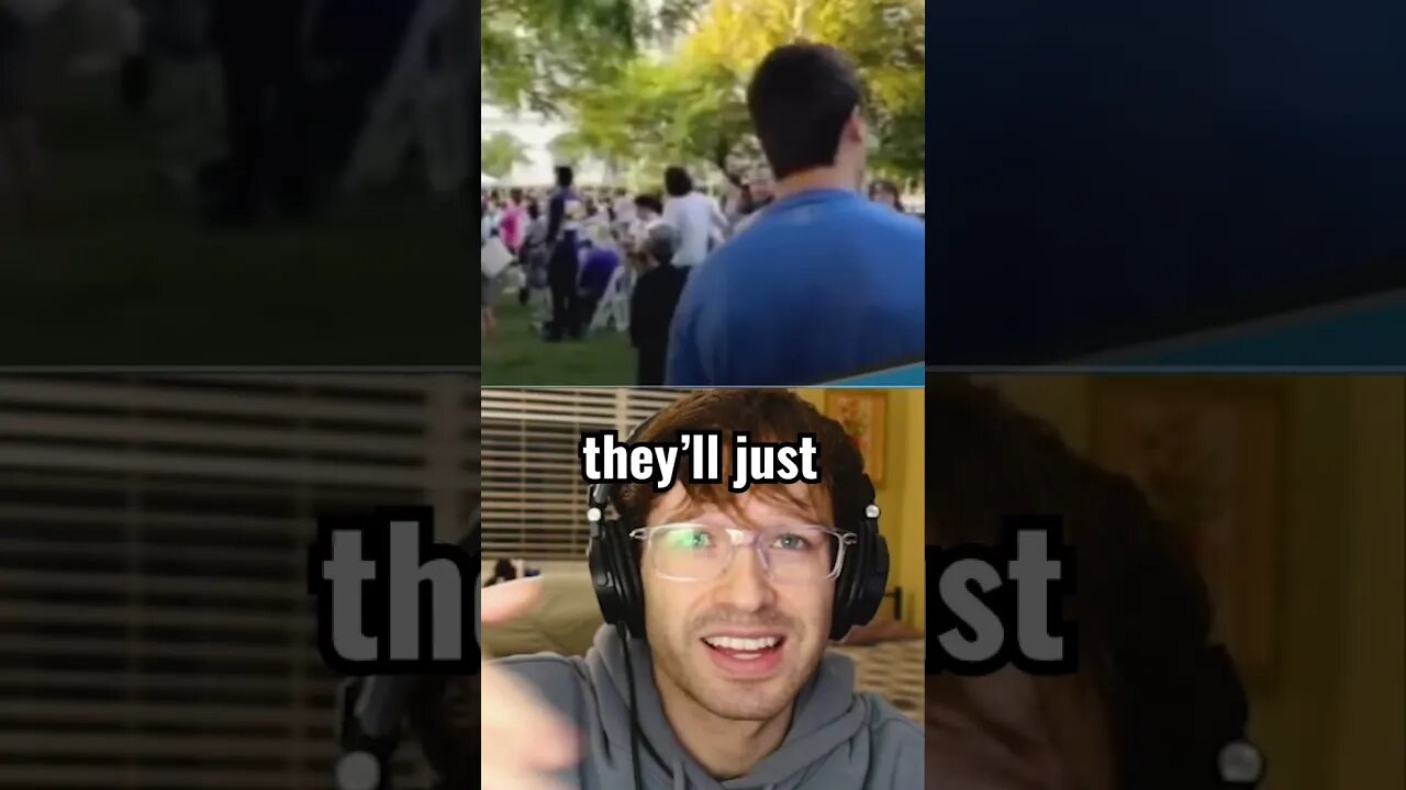 Leftist HURLS Insults At Conservative (typical)