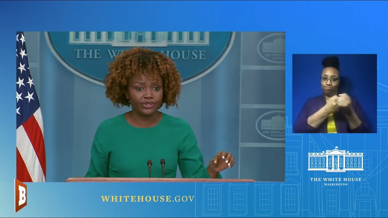 White House Press Secretary Karine Jean-Pierre briefing reporters & taking questions...