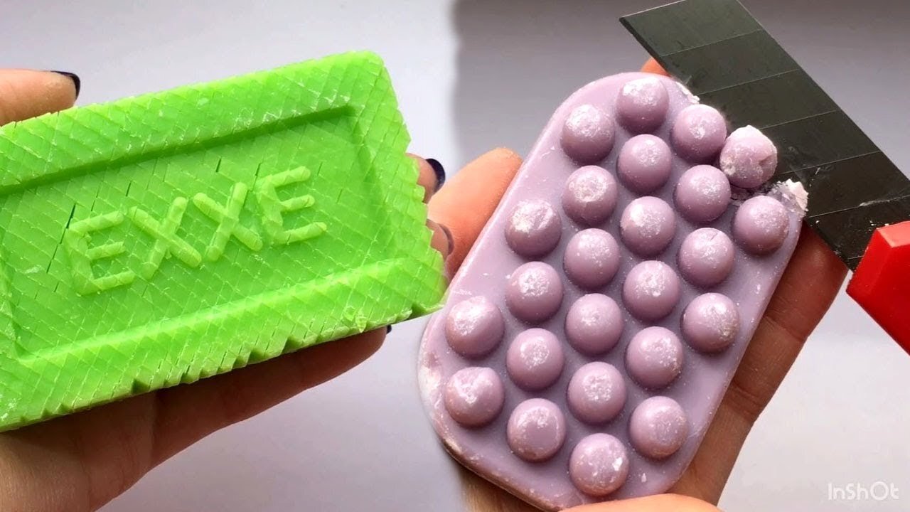 Extremely Satisfying 😊 Soap Carving and Cutting ASMR Video