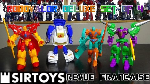 [Francais] Revue Video des Robovalor Deluxe Set of 4