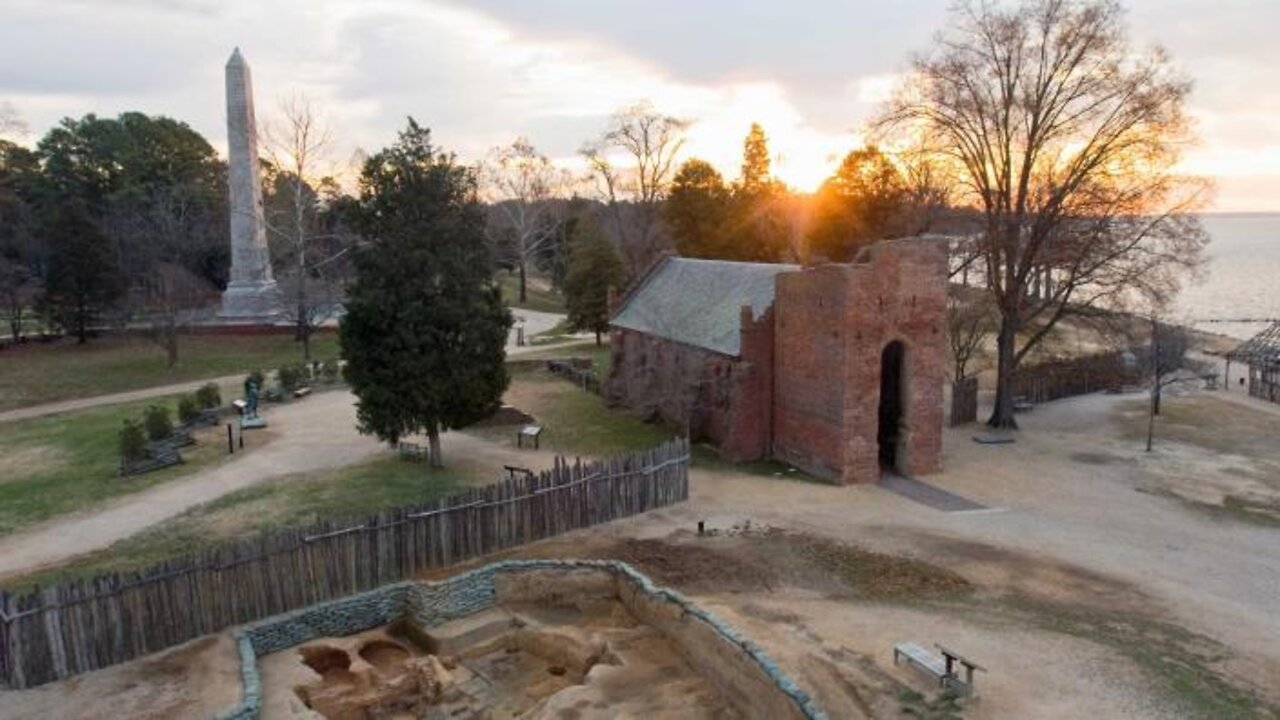 Historian Walks Away Angry - Bradlee LIVE From Jamestown, Virginia