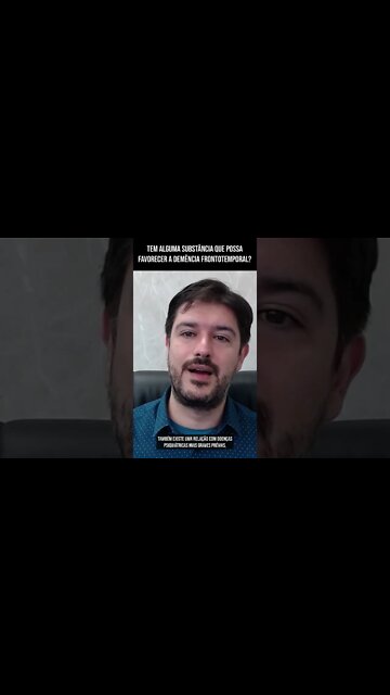 O que Causa Demência Frontotemporal #Shorts
