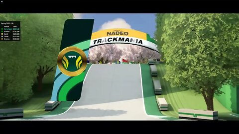 Spring 2022 Map #8 - Author Medal - Trackmania