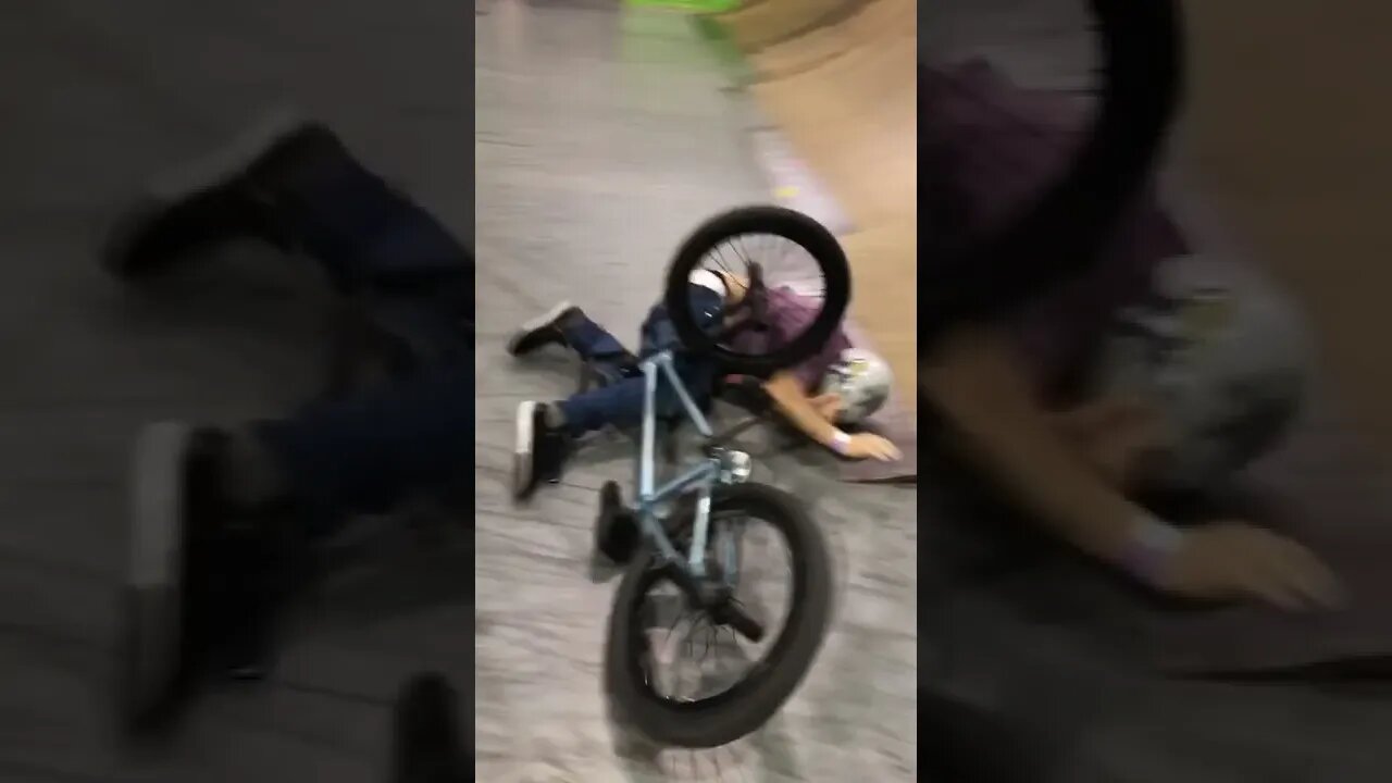 THE HUMAN BMX RAMP GONE WRONG! #shorts