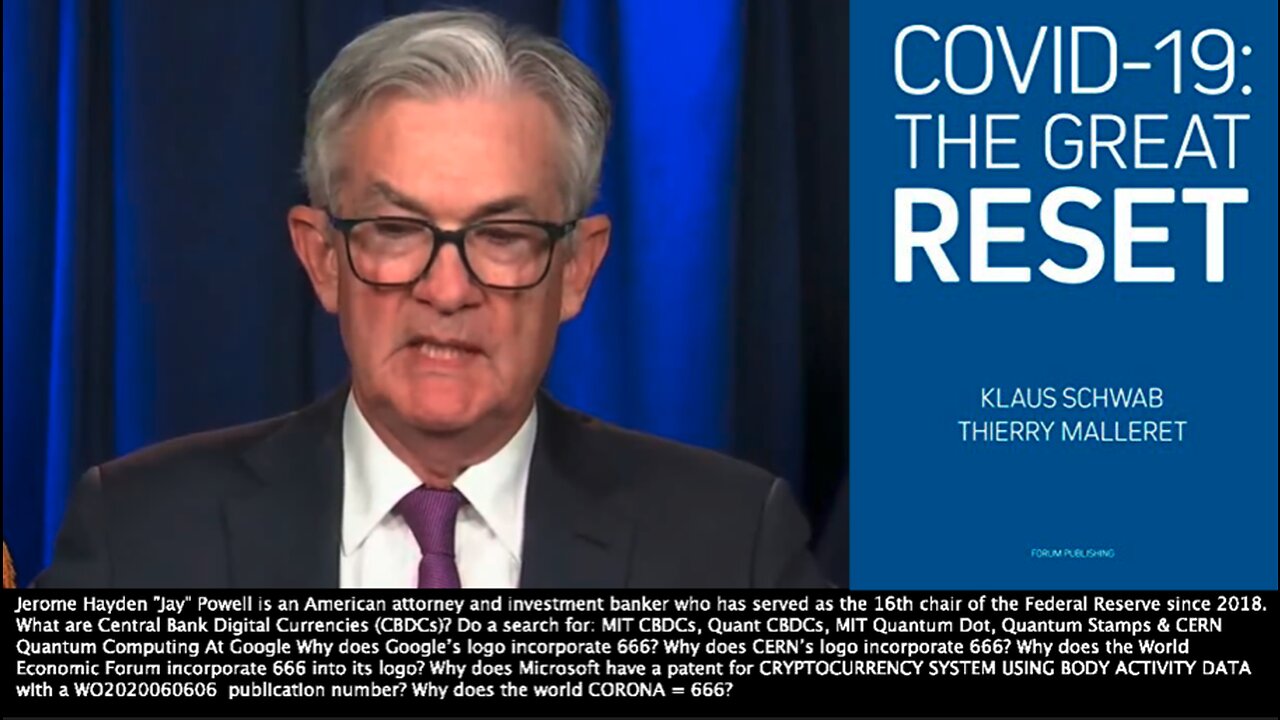 CBDC | "If We Were to Pursue a CBDC It Would Be Identity Verified. It Would Not Be Anonymous." - Jerome Hayden "Jay" Powell (16th Chair of the Federal Reserve Since 2018)