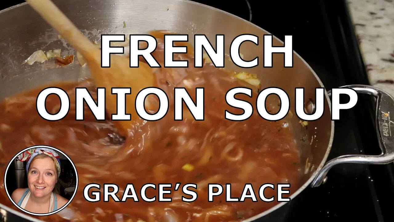 SIMPLE FRENCH ONION SOUP: An easy soup recipe for those just starting out cooking.