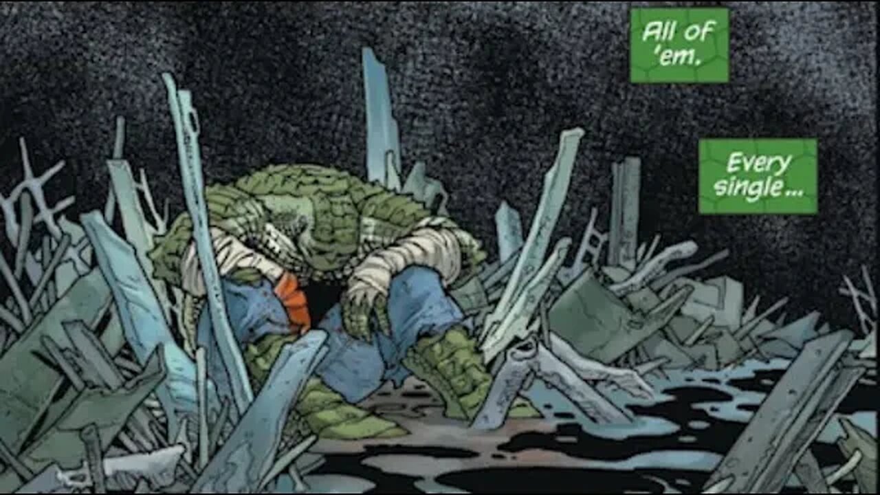 Killer Croc loses his childhood friend