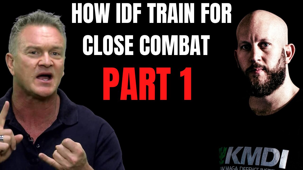 How The Israeli Defense Force Trains For Close Combat Part 1 - Target Focus Training - Tim Larkin