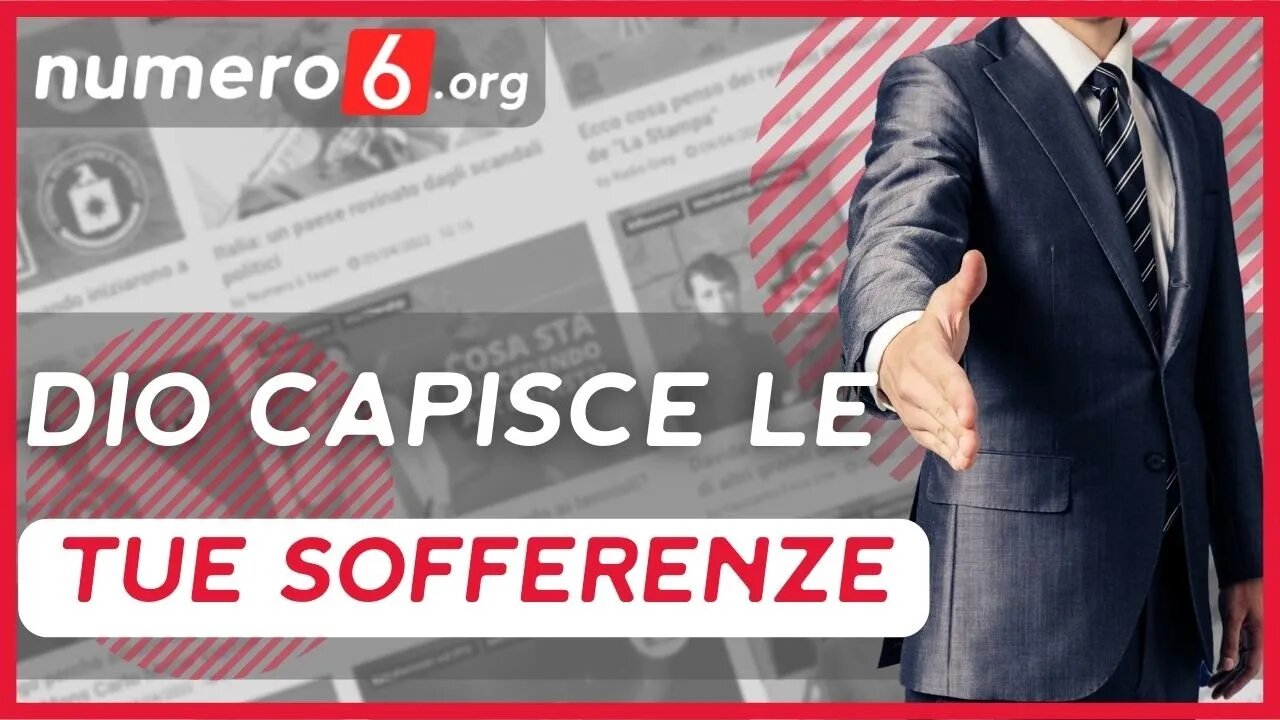 Se stai soffrendo, sappi che non sei solo