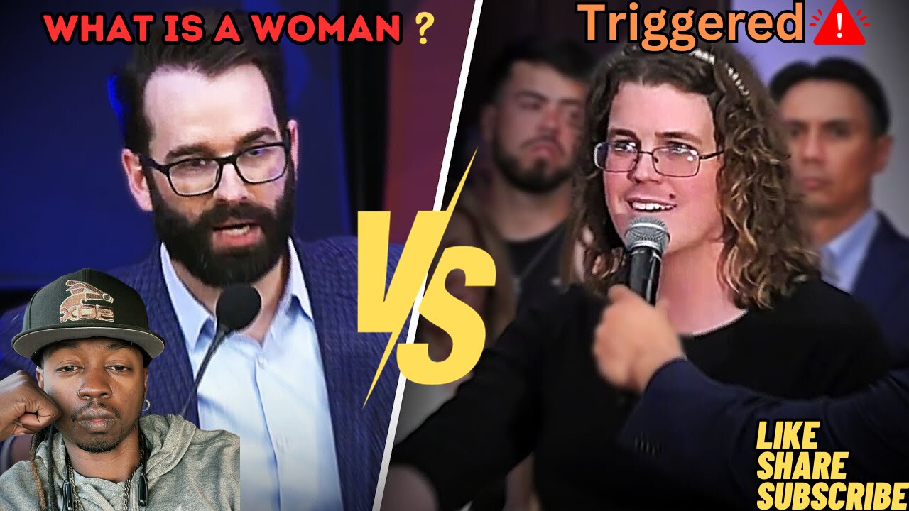 Matt Walsh debates transgender woman (What is a woman) 🤔🤔