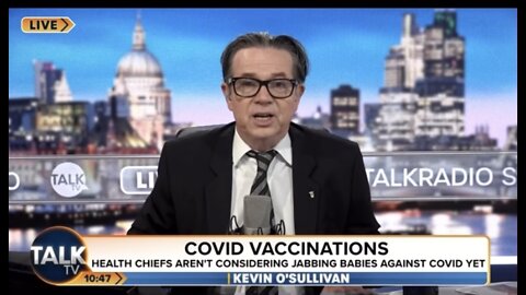 Kevin O’Sullivan - TalkTV - 17-6-22 - Covid Vaccines