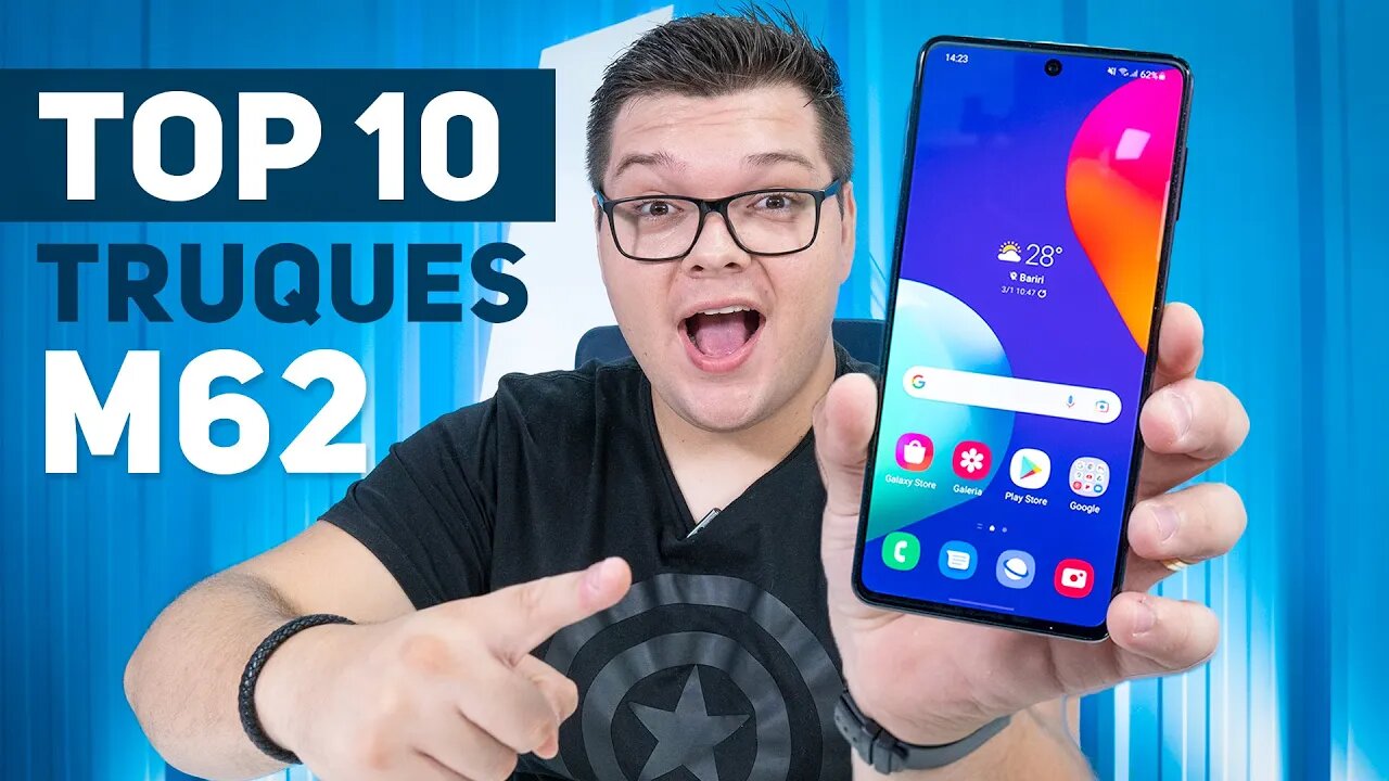 Galaxy M62 - TOP 10 Dicas & Truques | VEM DEIXAR ELE AINDA MELHOR!