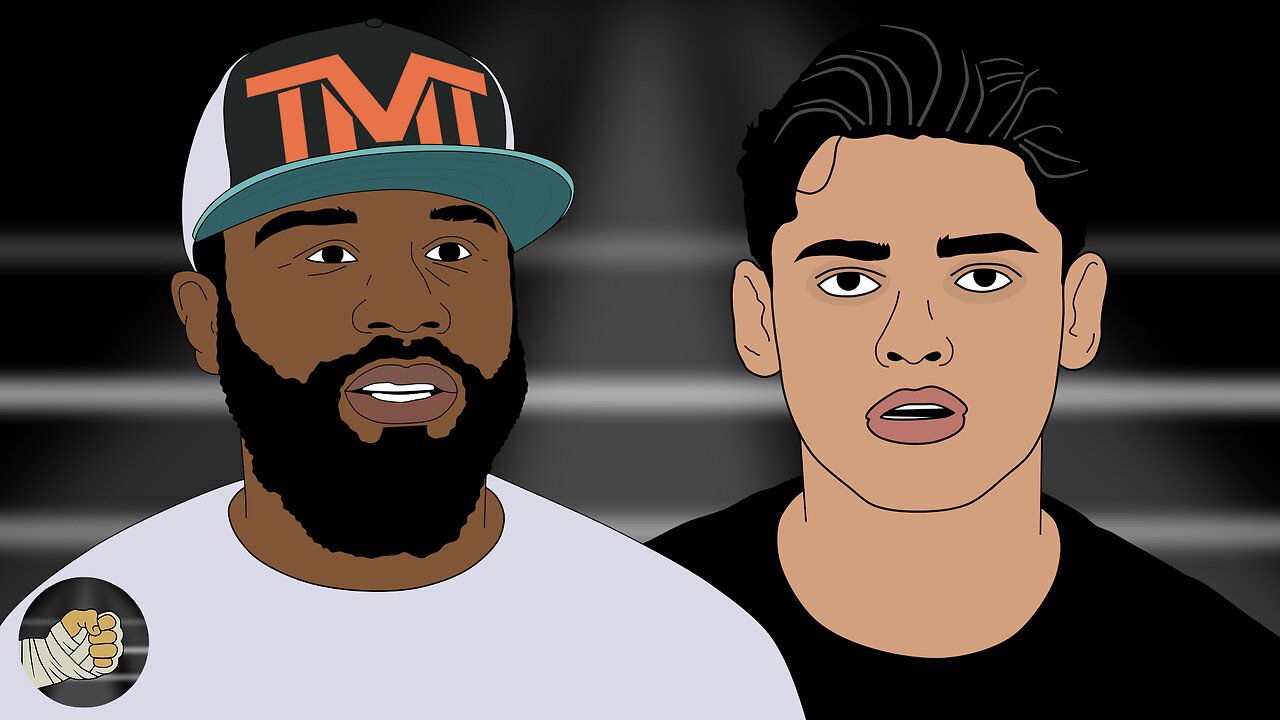 Ryan Garcia Runs With Floyd Mayweather (Boxing Animation)