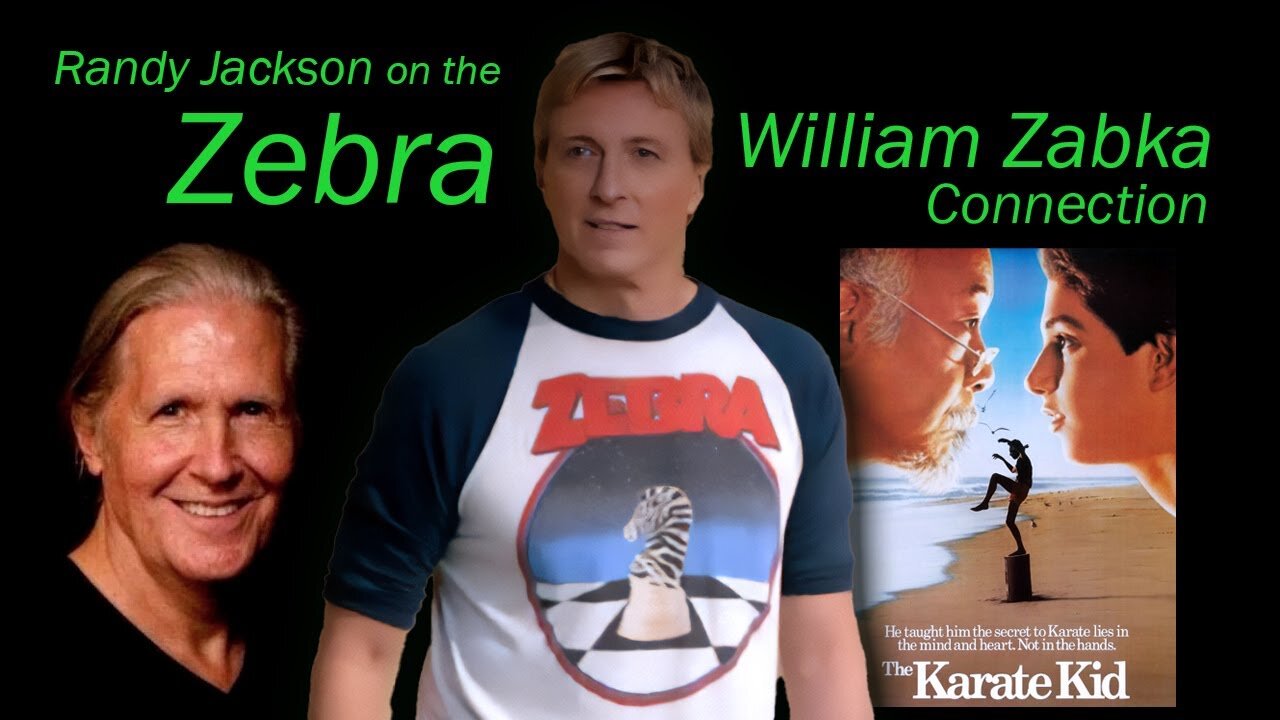 The William Zabka - Zebra Connection #karatekid #cobrakai