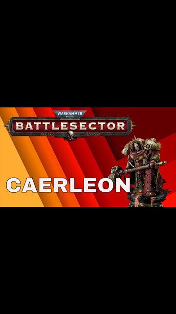 Lieutenant Caerleon Warhammer 4000 Battlesector #Shorts