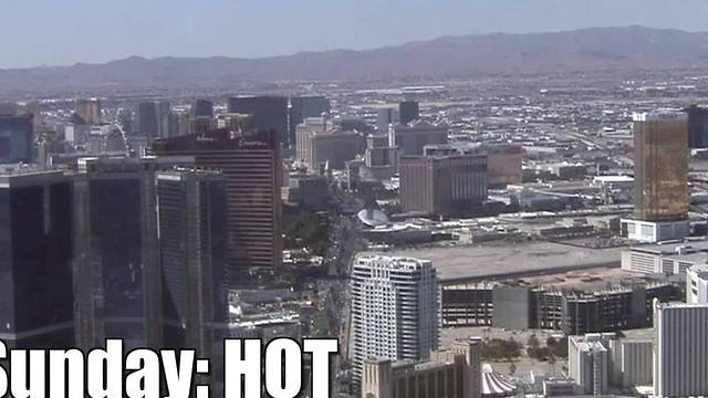 Las Vegas typical summer weather