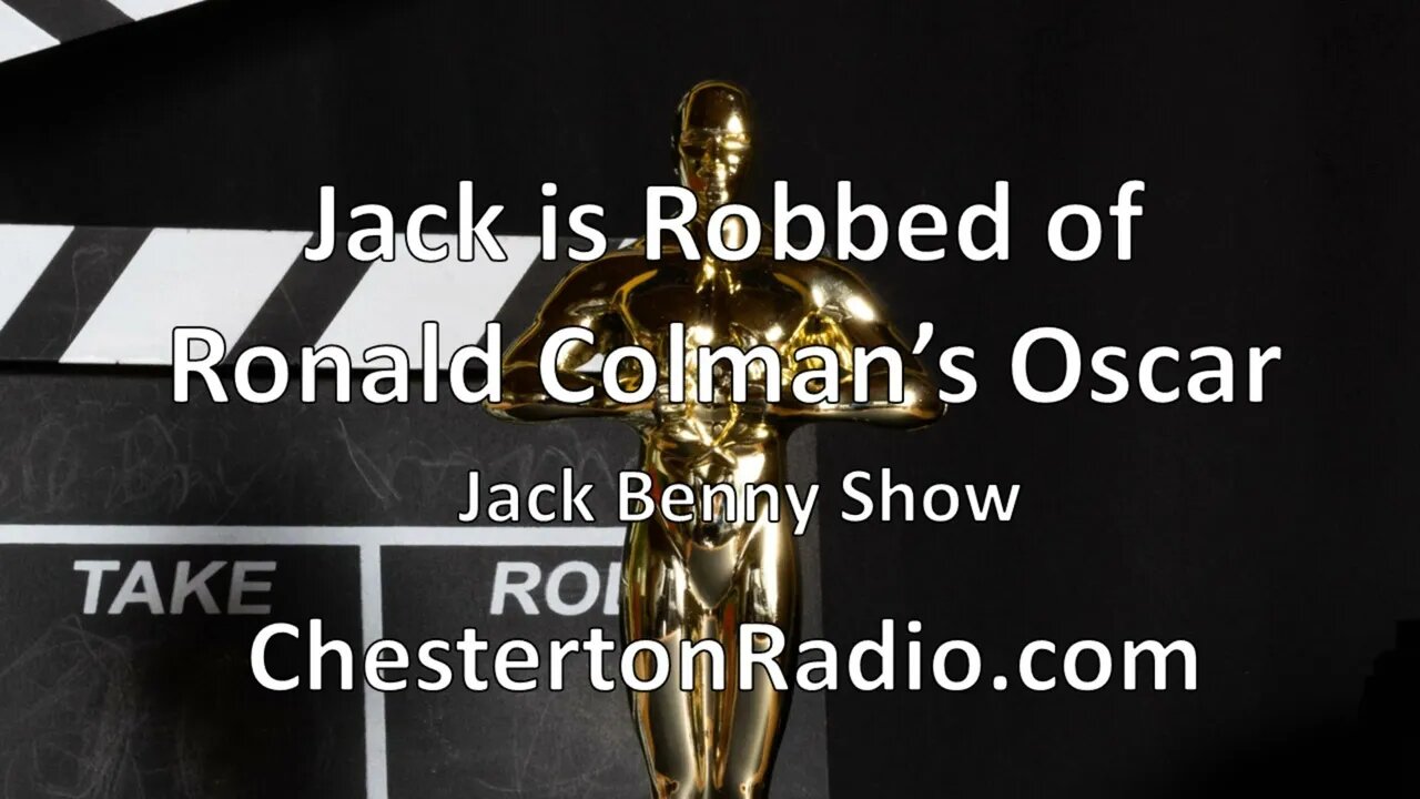 Jack is Robbed of Ronald Colman's Oscar - Jack Benny Show