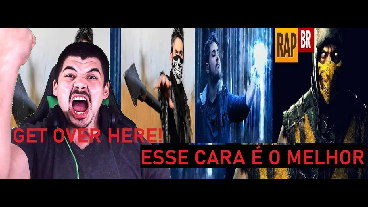 REACT 3 EM 1 DO TAUZ SCORPION, SUB ZERO E MORTAL KOMBAT MELHOR DO MUNDO